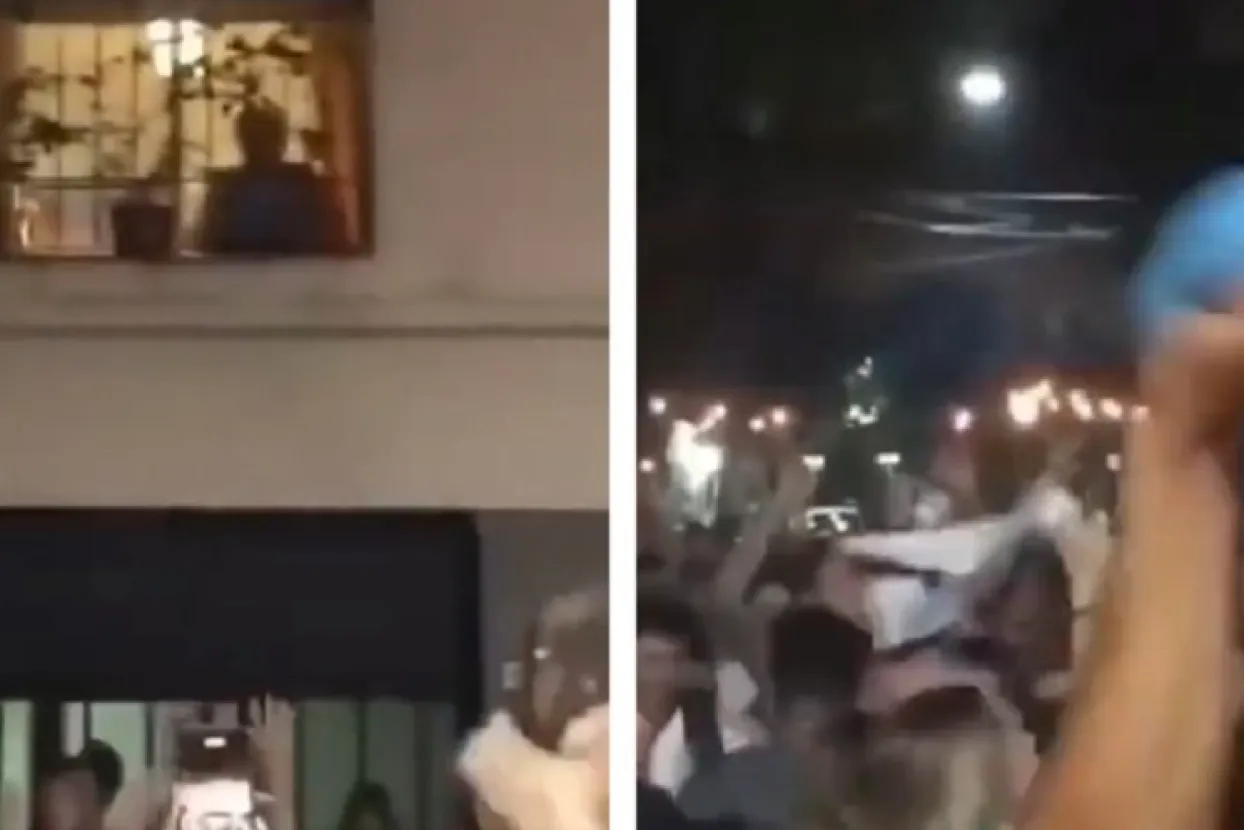 Skandiranje Messijevoj baki