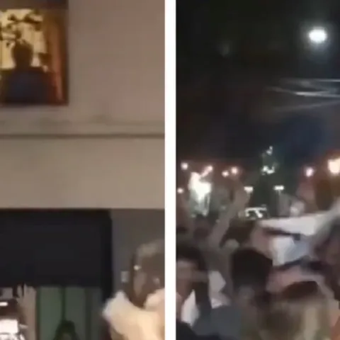 Skandiranje Messijevoj baki