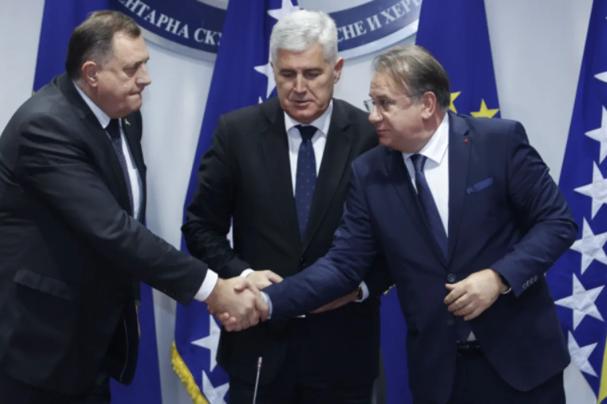 Dodik, Čović i Nik&scaron;ić