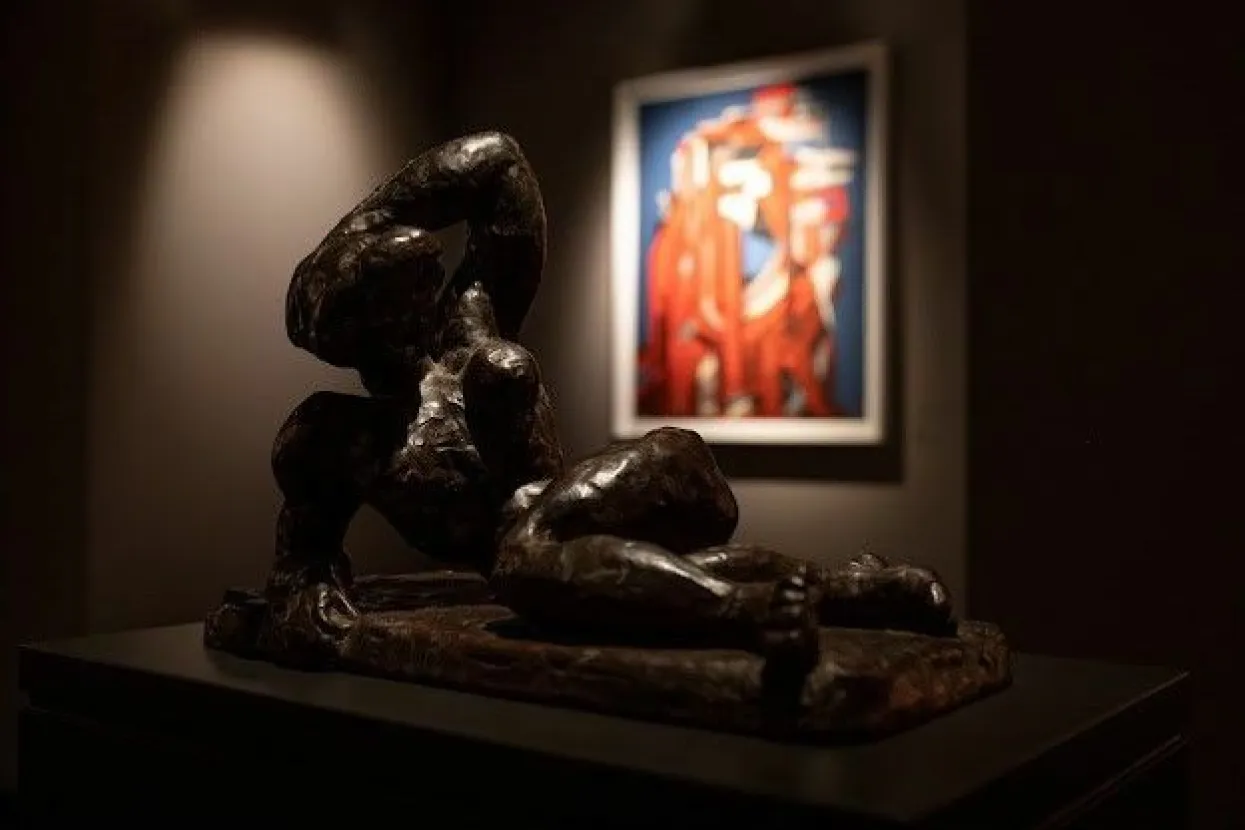 MOSTAR, 28. svibnja (FENA) &ndash; Izložbom umjetničkih djela trži&scaron;ne vrijednosti od 300 milijuna maraka, The Hub of Fine Arts svečano je u subotu navečer otvorio svoja vrata u Mostaru. Foto FENA/The Hub of Fine Arts