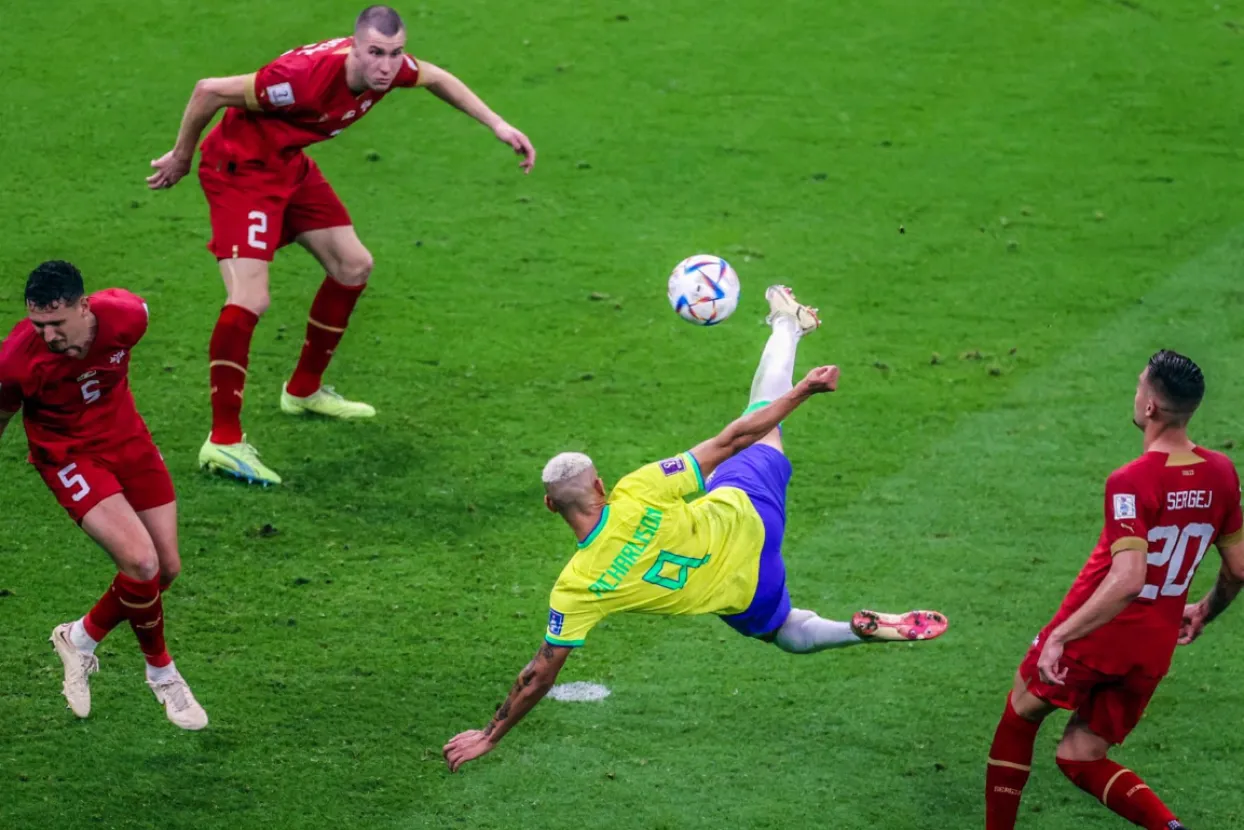 Gol Richarlisona protiv Srbije