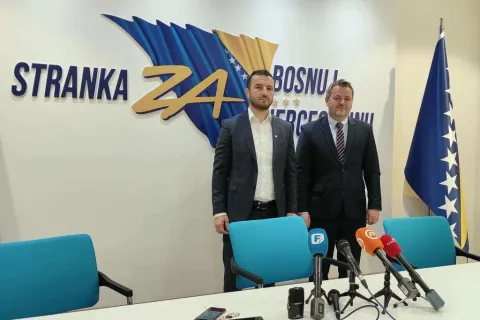 Lideri Stranke za Bosnu i Hercegovinu i Narodni europski savez