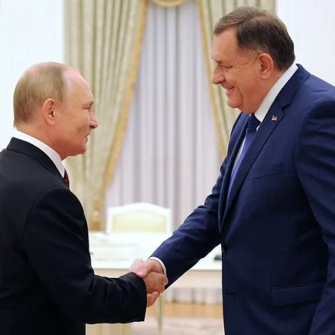 Vladimir Putin i Milorad Dodik