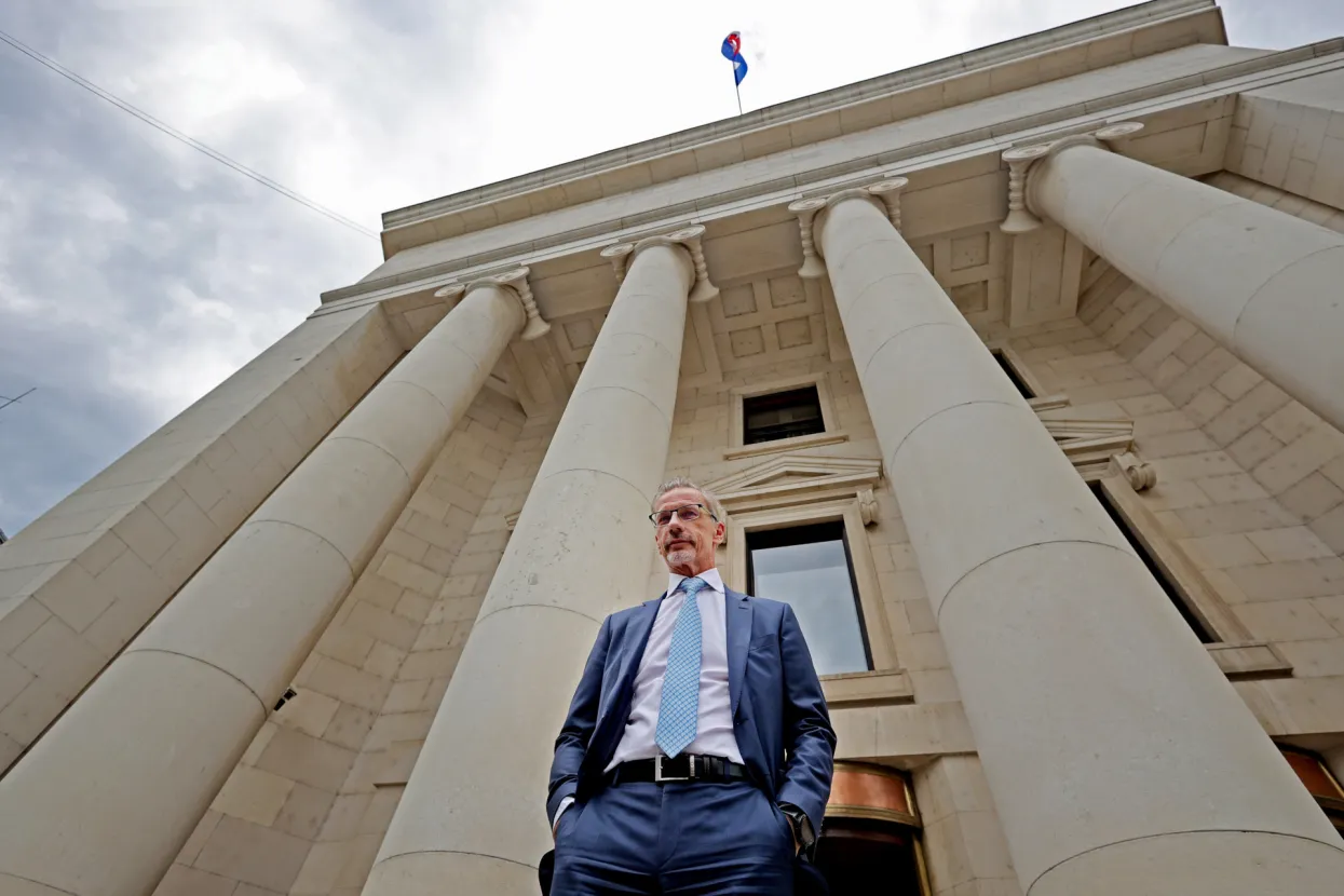 Guverner Hrvatske narodne banke (HNB) Boris Vujčić