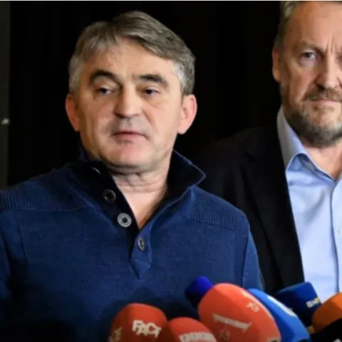Kom&scaron;ić i Izetbegović