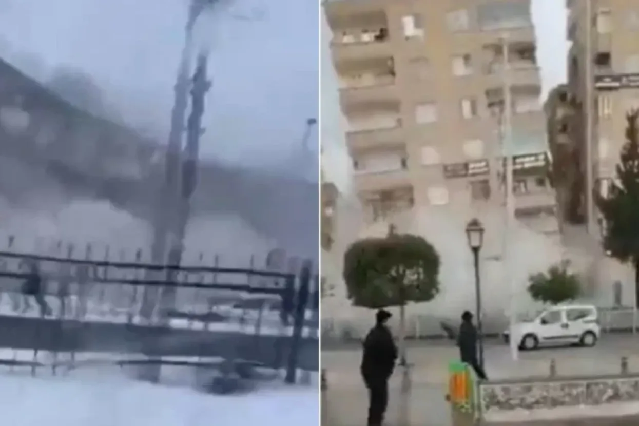 Urušavanje zgrada u Turskoj