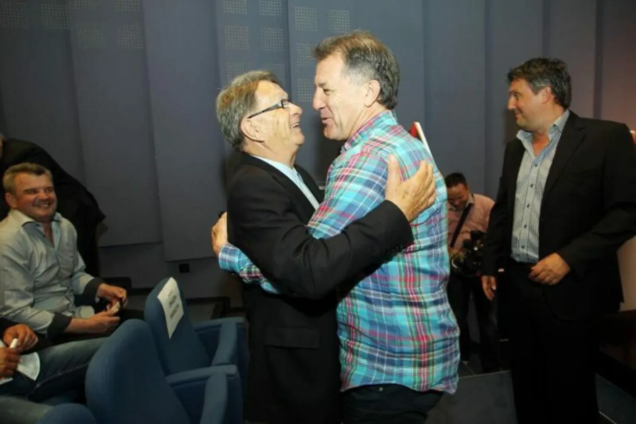 Ćiro Blažević i Zdravko Mamić