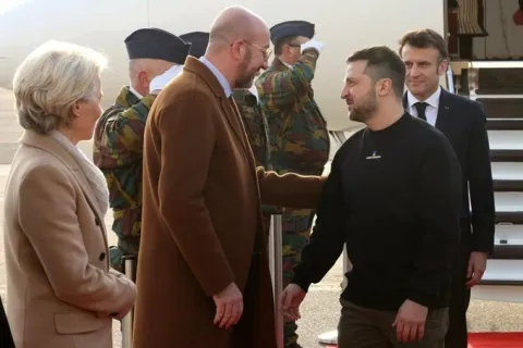 Zelenski s europskim čelnicima