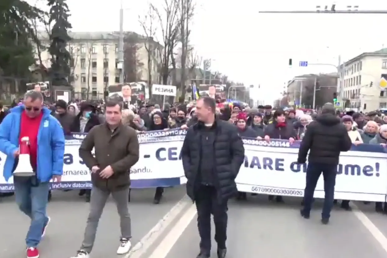 Prosvjed u Moldaviji