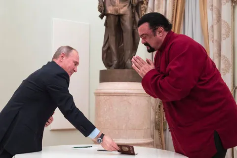 Putin i Seagal