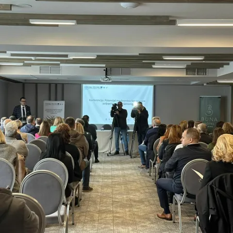 U Mostaru je održana konferencija pod nazivom &quot;Potencijal maslinarstva kao razvojne poljoprivredne djelatnosti&quot;. (FotoFENA/Monika Ćubela Savić)