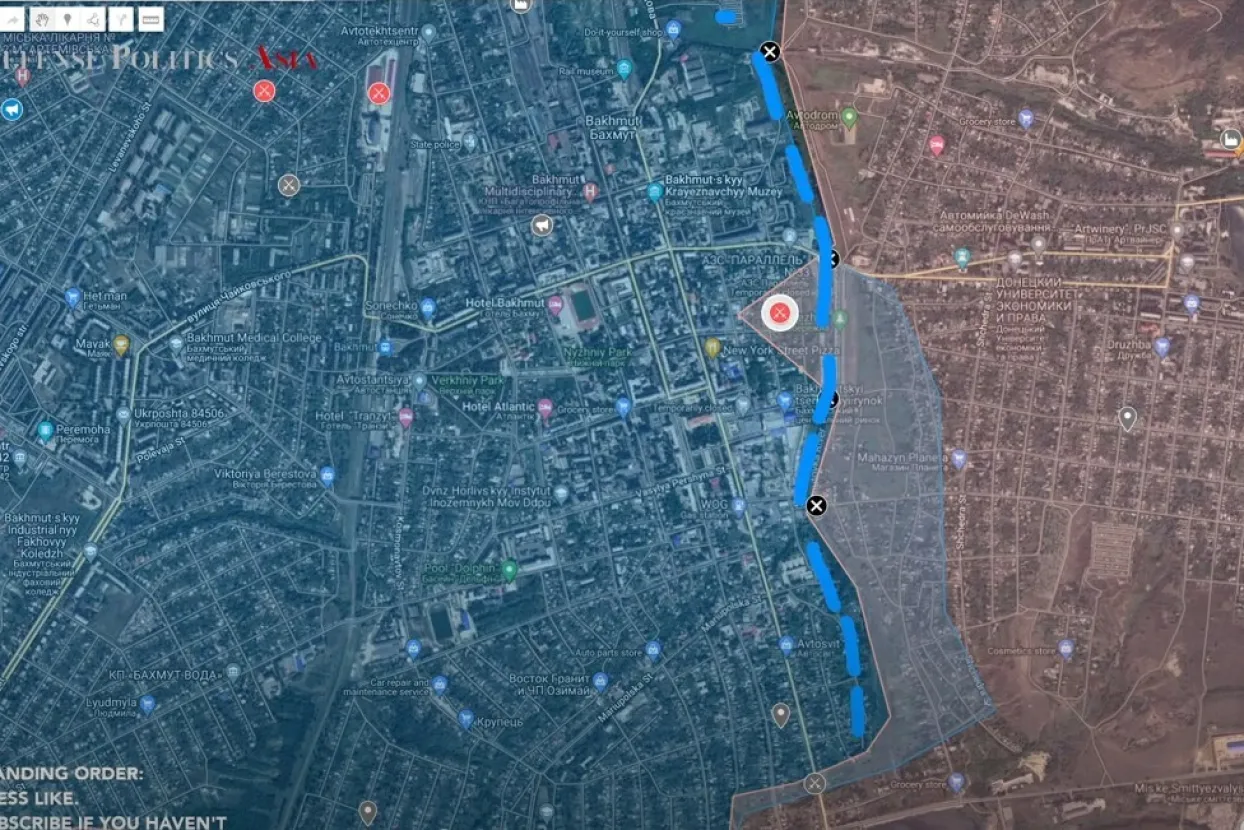 Rusi drže istok Bahmuta, a Ukrajinci zapadni dio grada