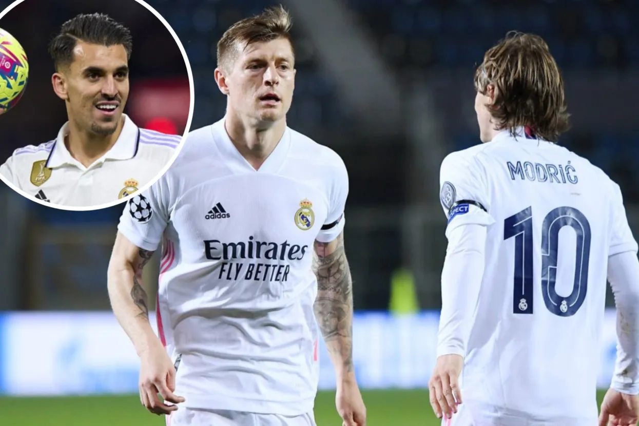 Ceballos, Kroos i Modrić