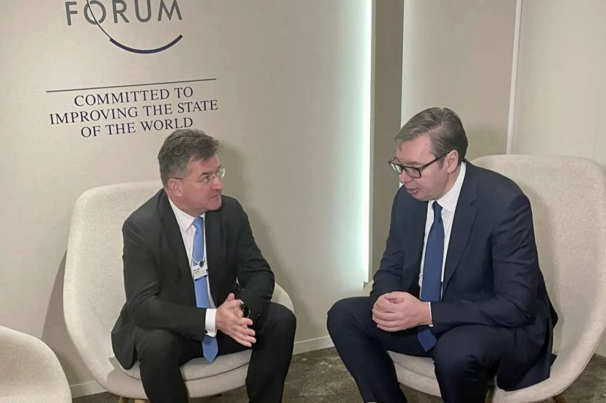 Miroslav Lajčak i Aleksandar Vučić