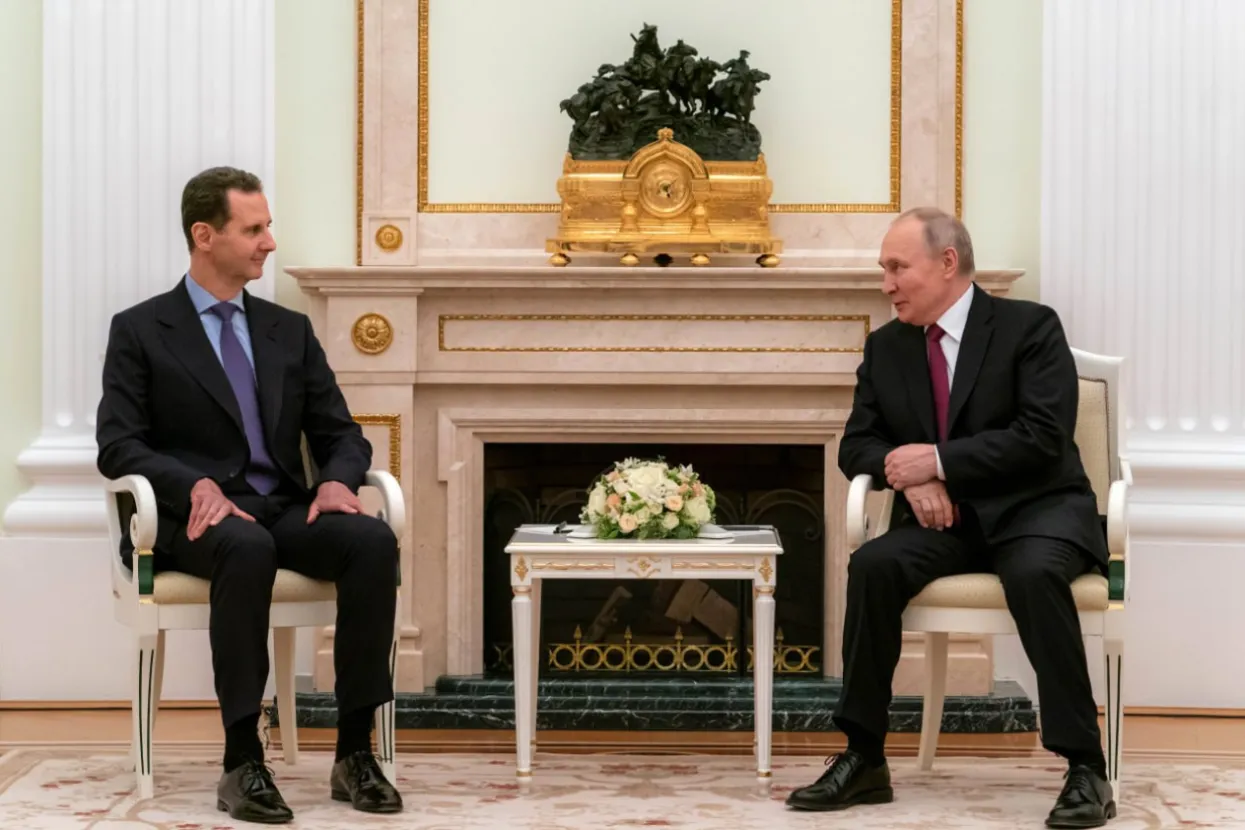 Ba&scaron;ar Al-Asad i Vladimir Putin