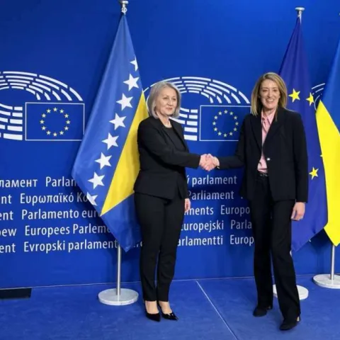 Kri&scaron;to u Bruxellesu s predsjednicom Europskog parlamenta