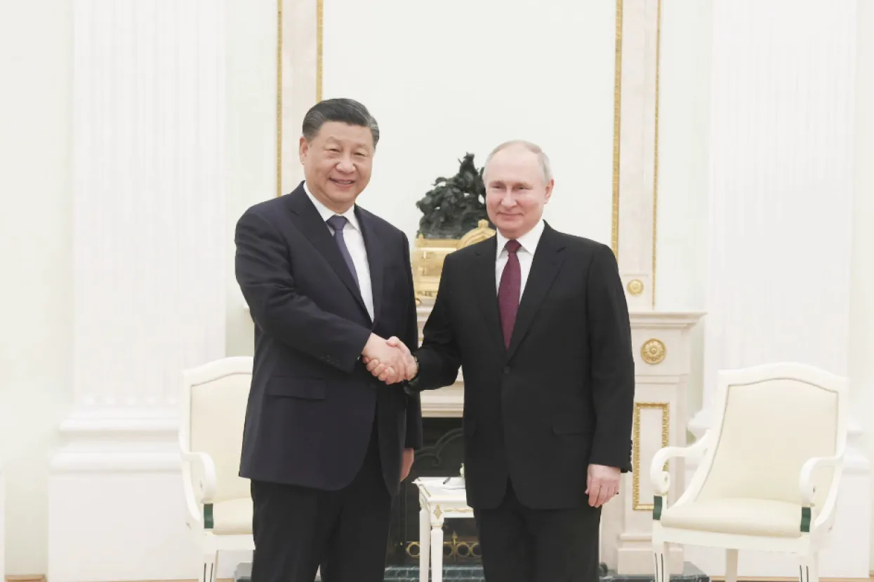 Xi Jinping i Vladimir Putin
