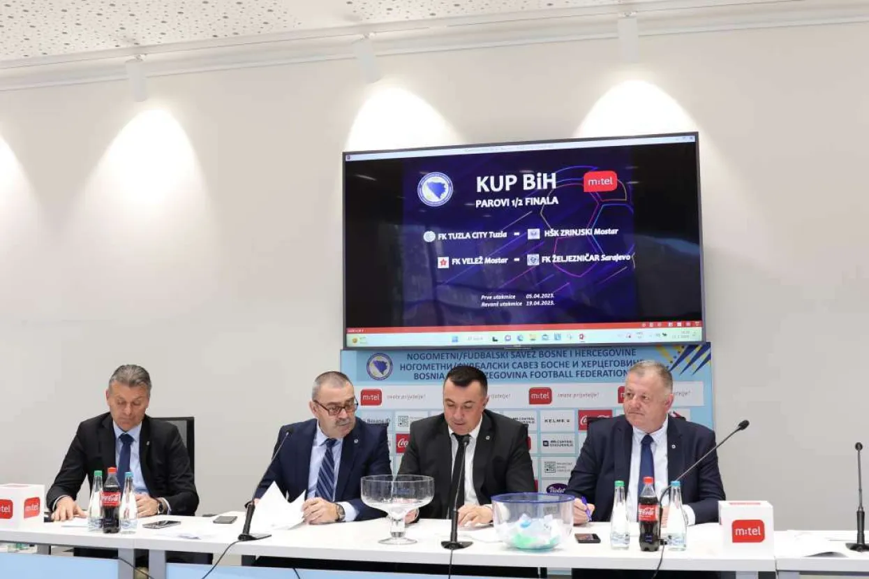 Ždrijeb parova polufinala nogometnog Kupa Bosne i Hercegovine