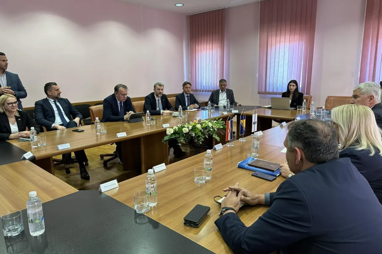 Sastanak HDZ-a BiH i 'Osmorke'