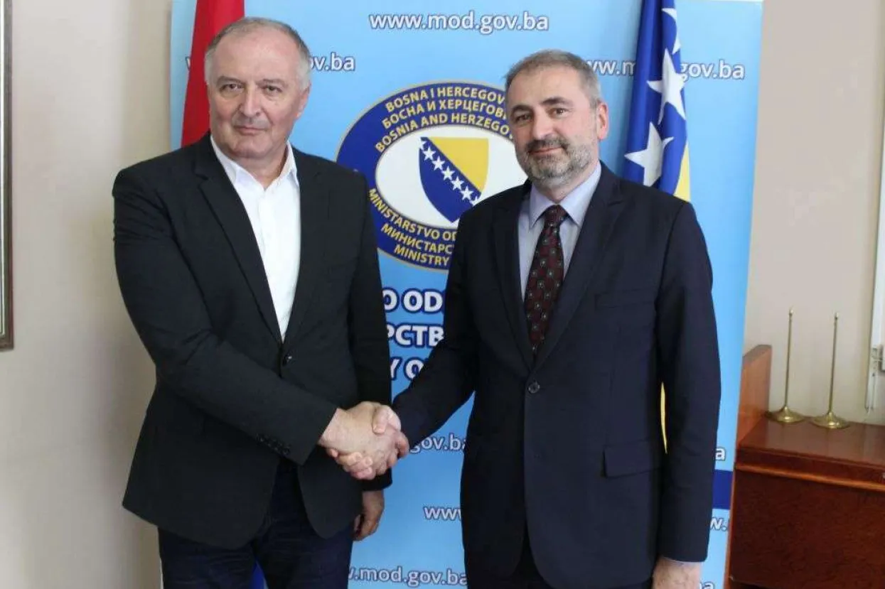 Helez i veleposlanik RH u BiH Sabolić