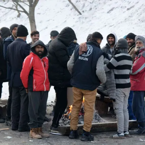 Migranti (Ilustracija)