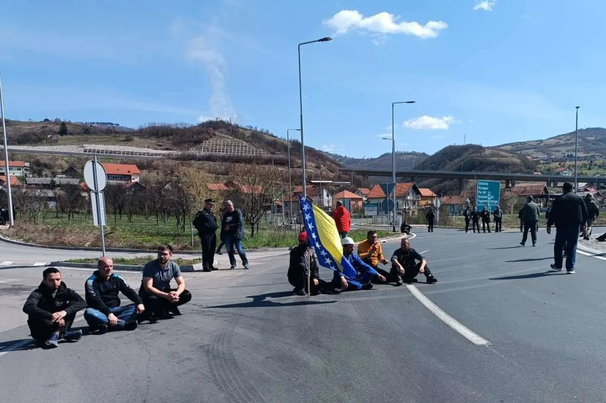 Rudari u Zenici ostali bez plaća pa blokirali magistralnu cestu