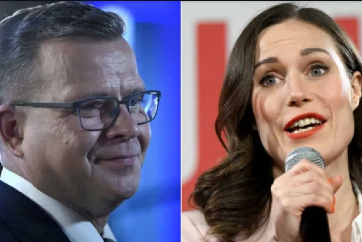 Petteri Orpo i Sanna Marin