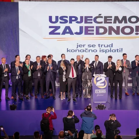 Jakov Milatović - Predizborna kampanja