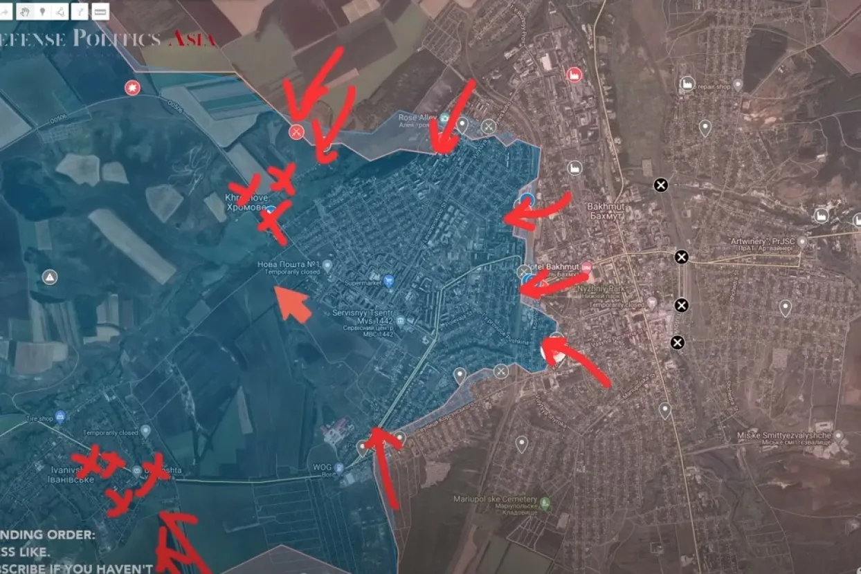 Rat u Ulrajini - Bahmut