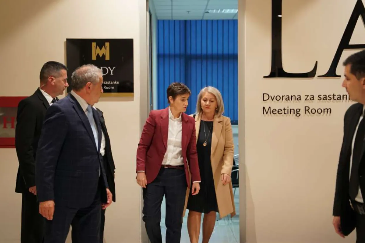 Brnabić i Kri&scaron;to