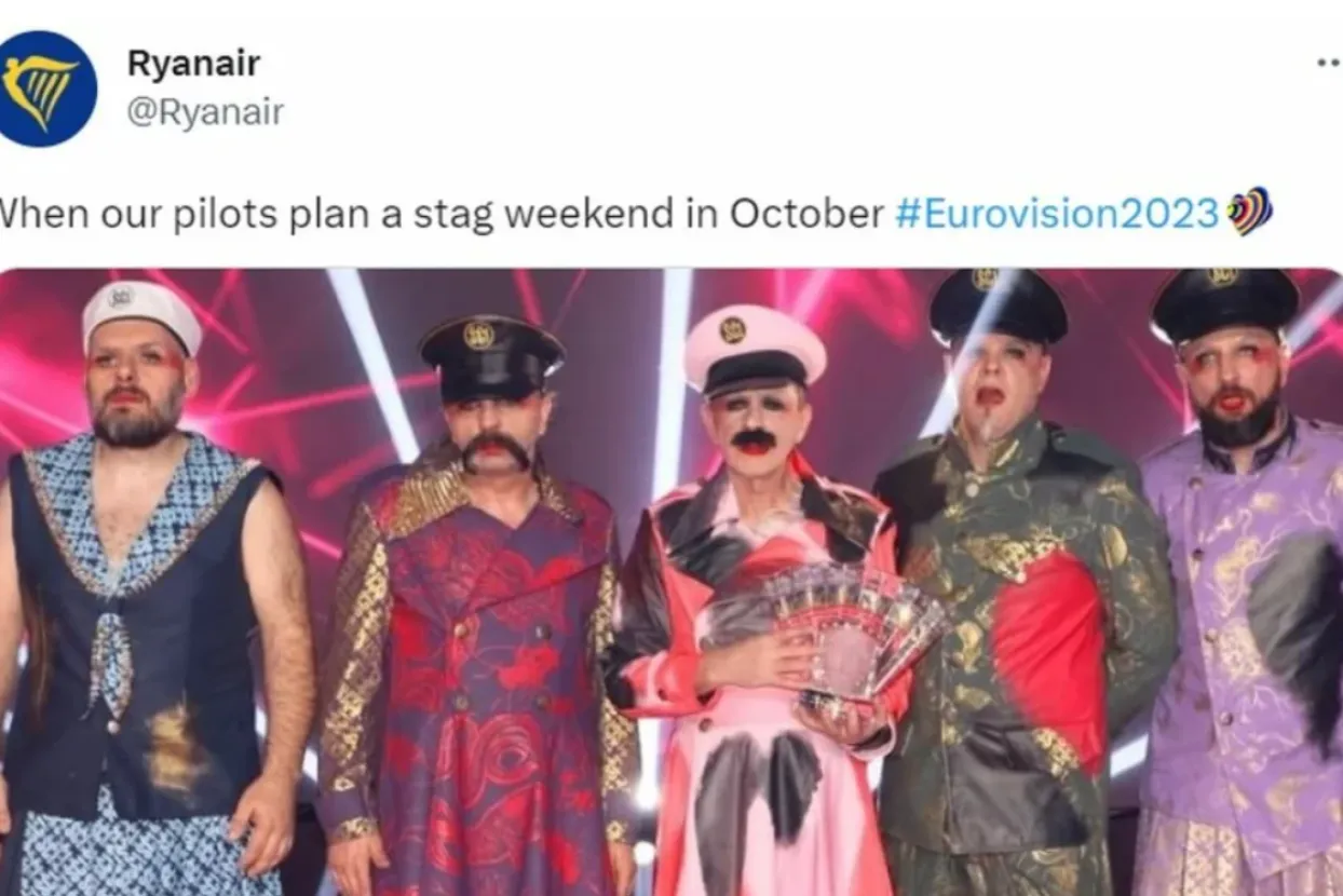 Objava Ryanaira&nbsp;