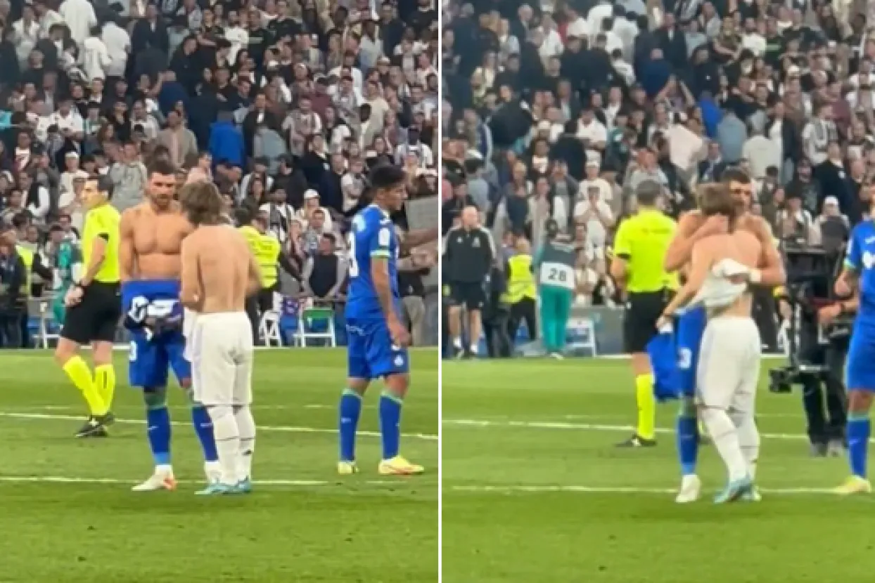 Stefan Mitrović i Luka Modrić