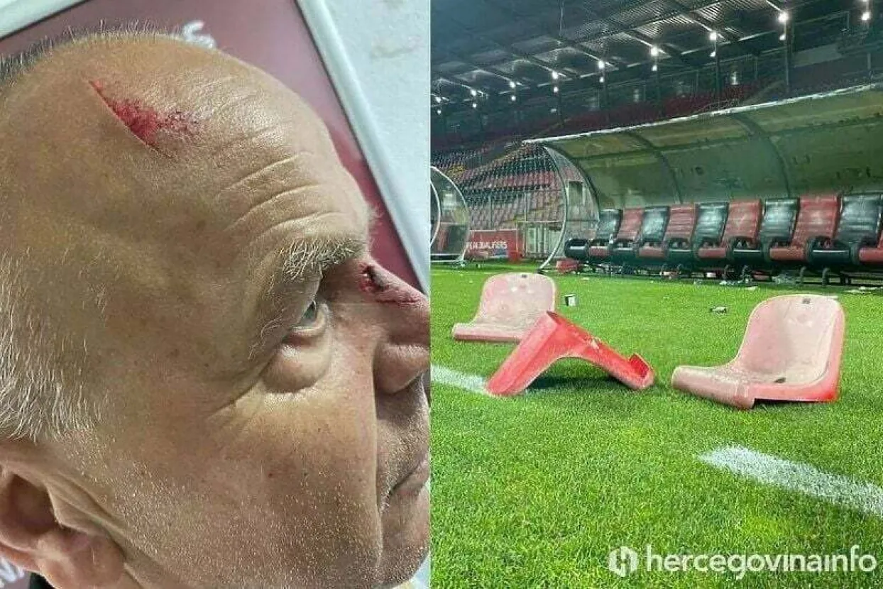 Navijači Veleža stolicama pogodili članove stručnog stožera Zrinjskog, stradao i kamerman