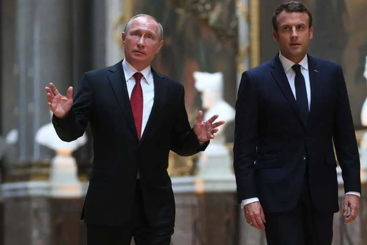 Putin i Macron