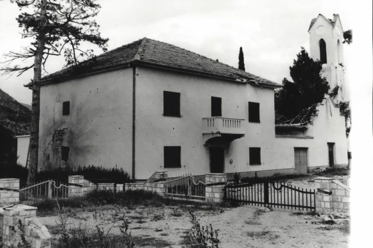 Uni&scaron;tena crkva u Bijelom polju - Mostar