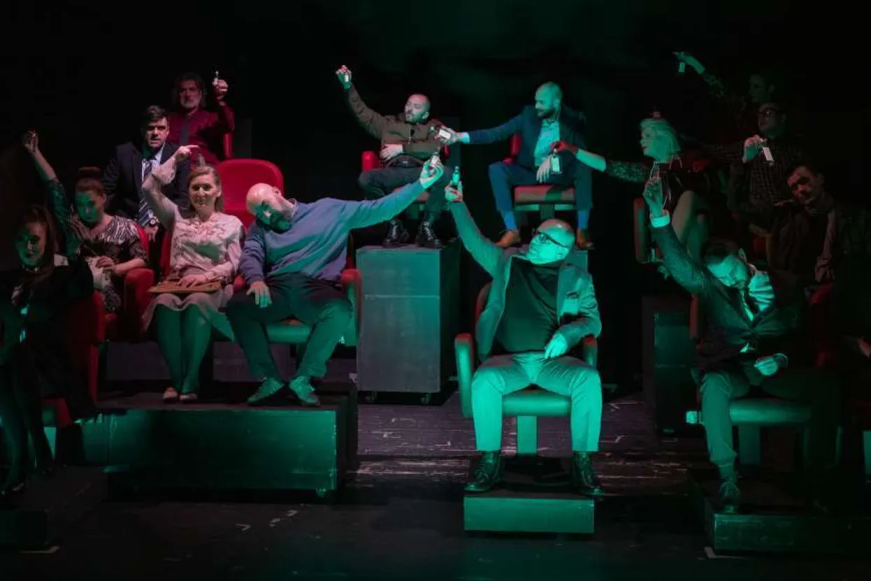 Na sceni Doma kulture Jajce 'Sretni ljudi' HNK Mostar reditelja Ivana Lea Leme