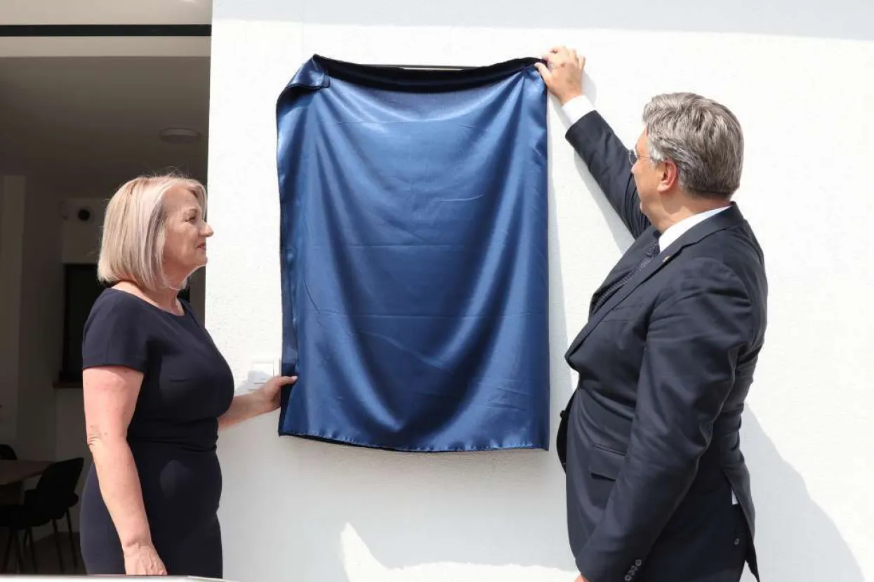 Borjana Kri&scaron;to i Andrej Plenković