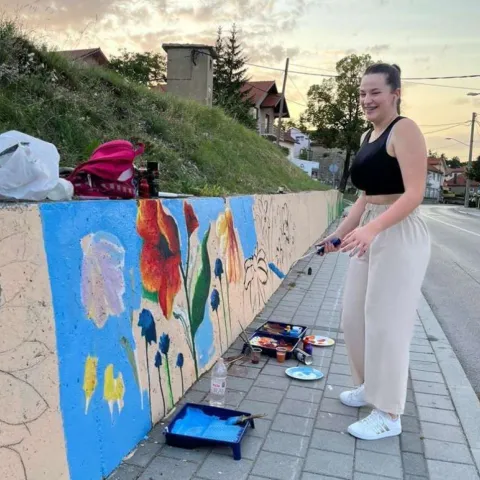 Oslikava se mural s likovima životinja i biljaka Duvanjskoga kraja