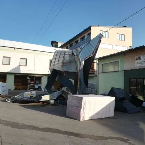 Nevrijeme koje je pogodilo općinu Travnik prouzročilo brojne materijalne &scaron;tete