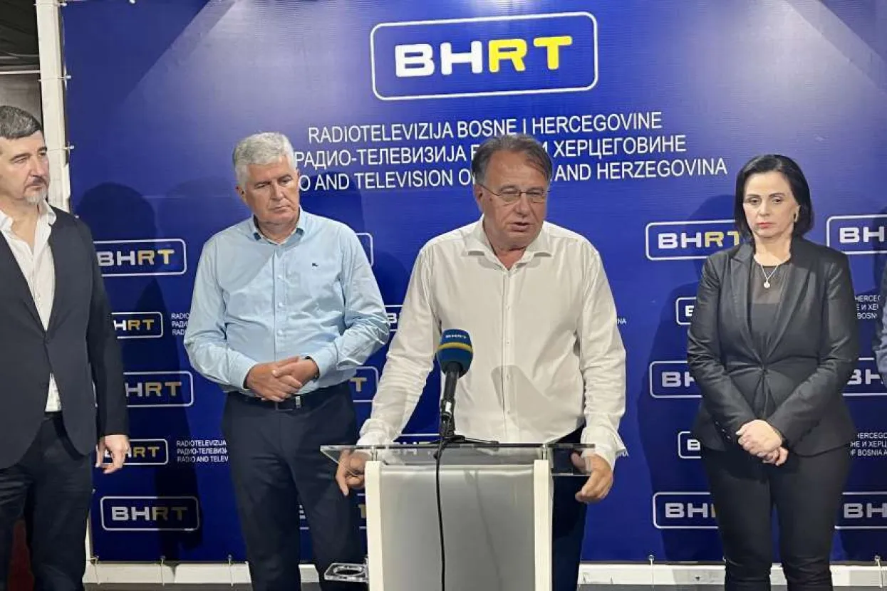 Posjeta Čovića i Nik&scaron;ića BHRT-u