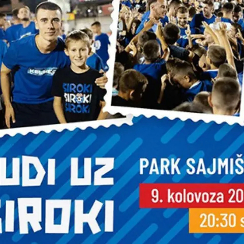 NK &Scaron;iroki Brijeg organizira druženje s navijačima