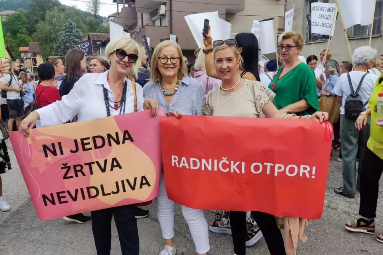 Građani u Jablanici poručili: Ne nasilju nad ženama