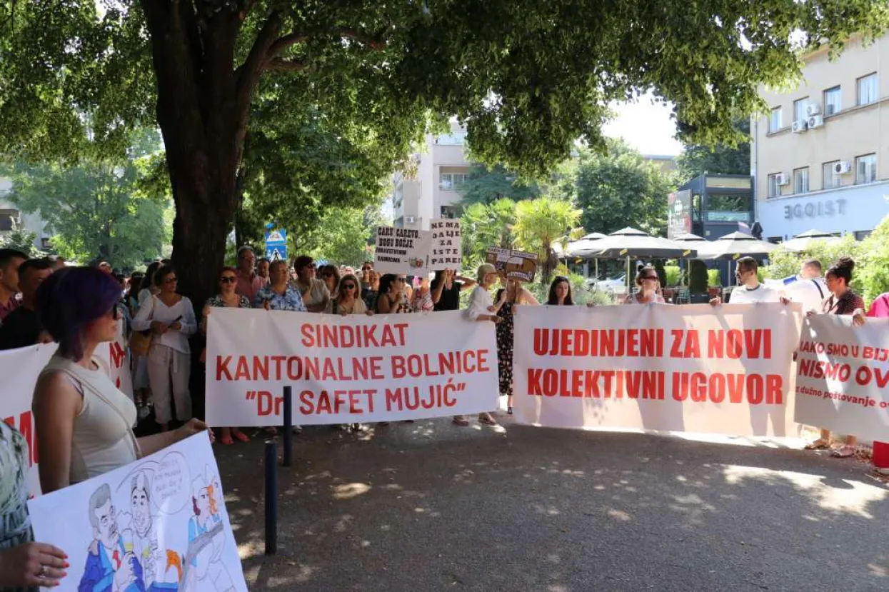 Propali pregovori između Vlade HNŽ-a i zdravstvenih radnika, izgledan generalni &scaron;trajk