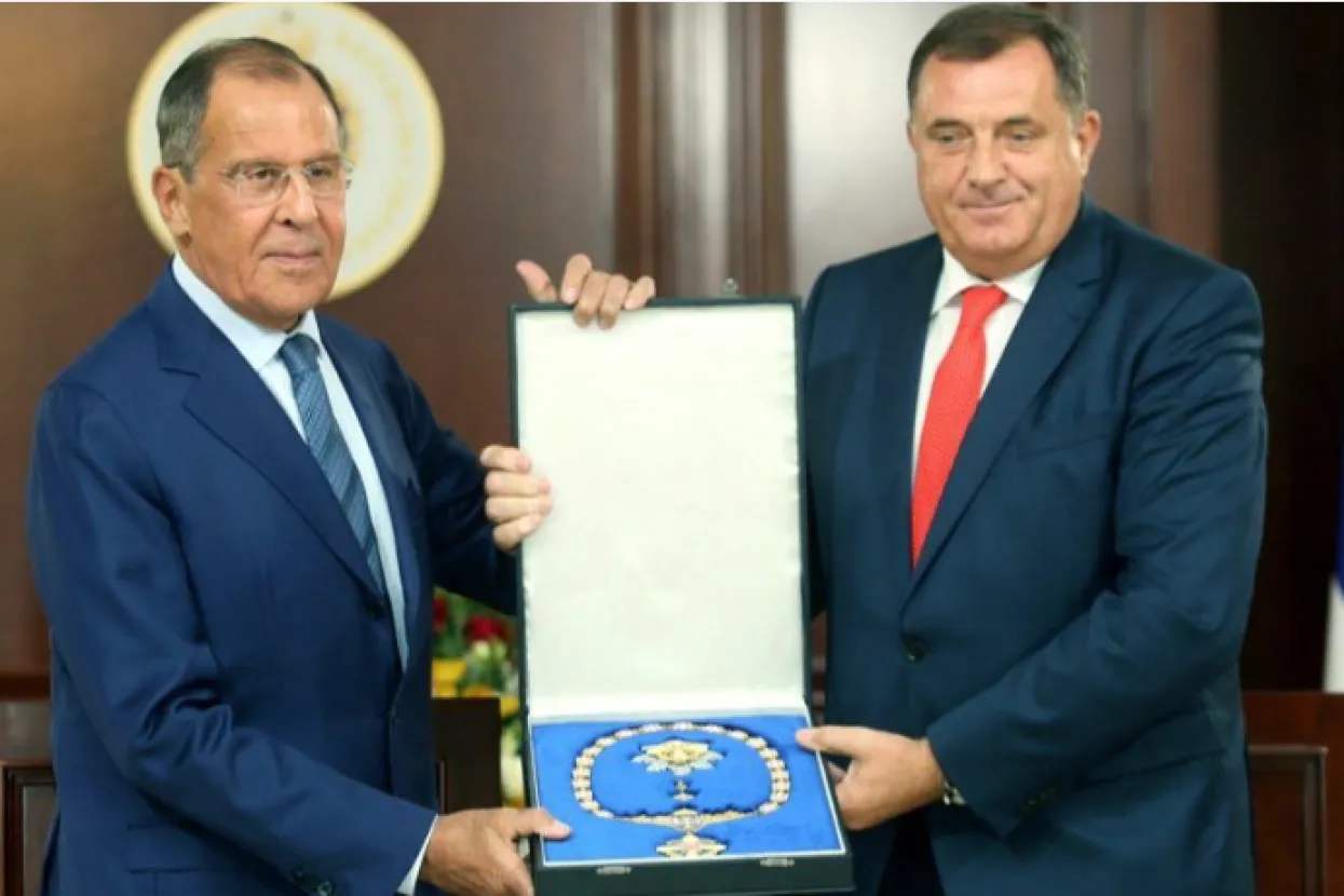 Sergej Lavrov i Milorad Dodik
