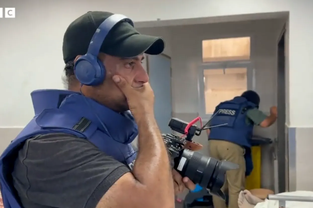 Snimka iz bolnice u Gazi