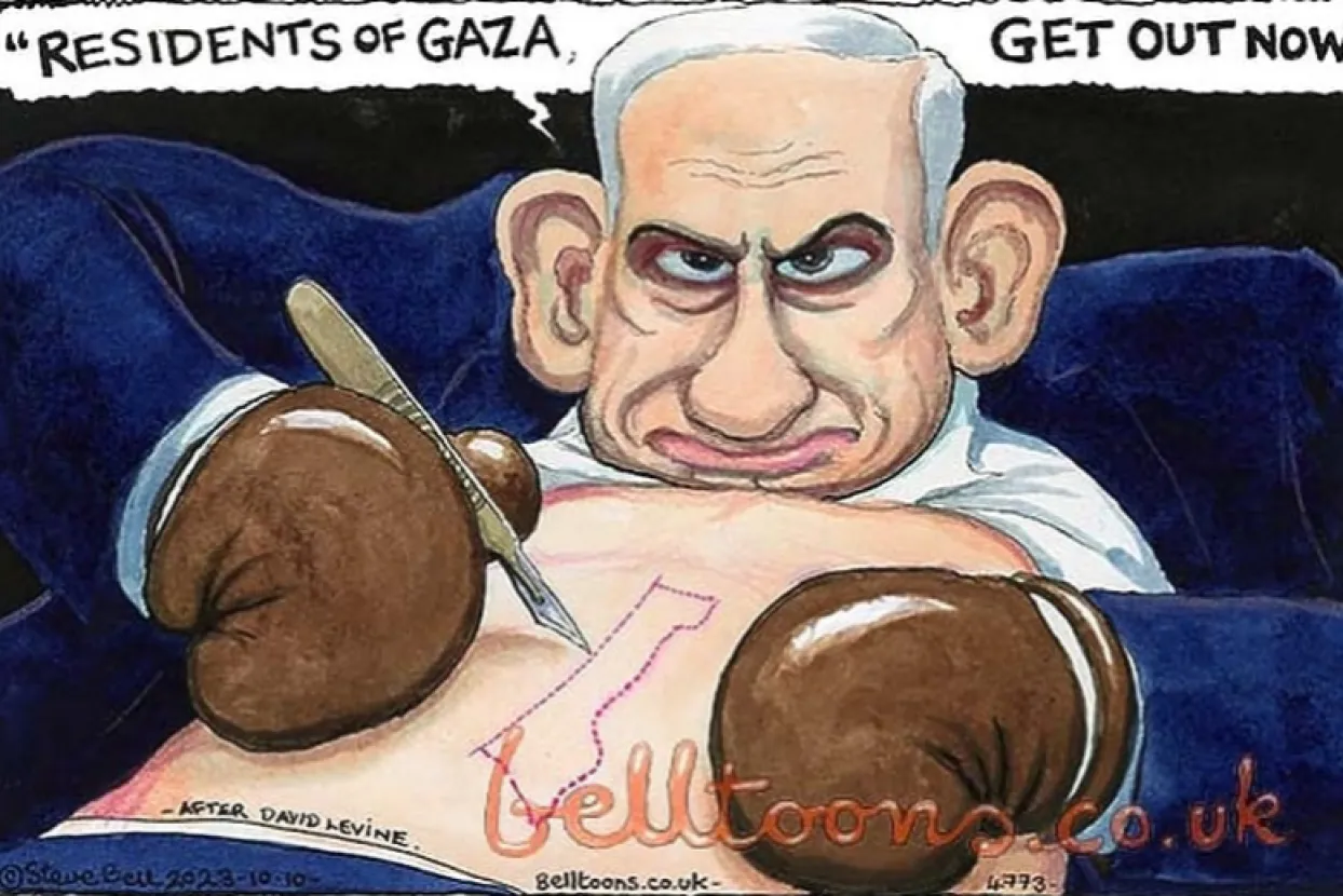 Karikatura Stevea Bella