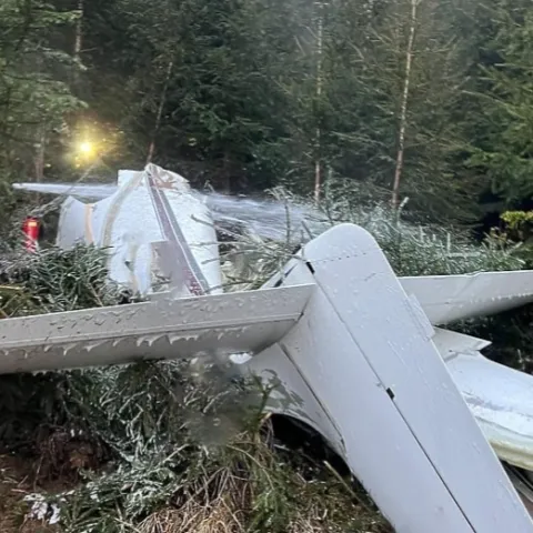 Pad sportskog aviona u Austriji