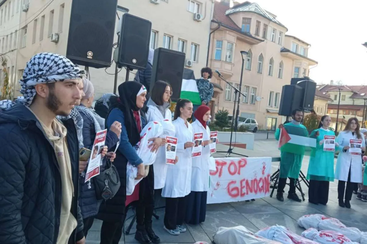 U Sarajevu upriličen performans podr&scaron;ke za narod Palestine 