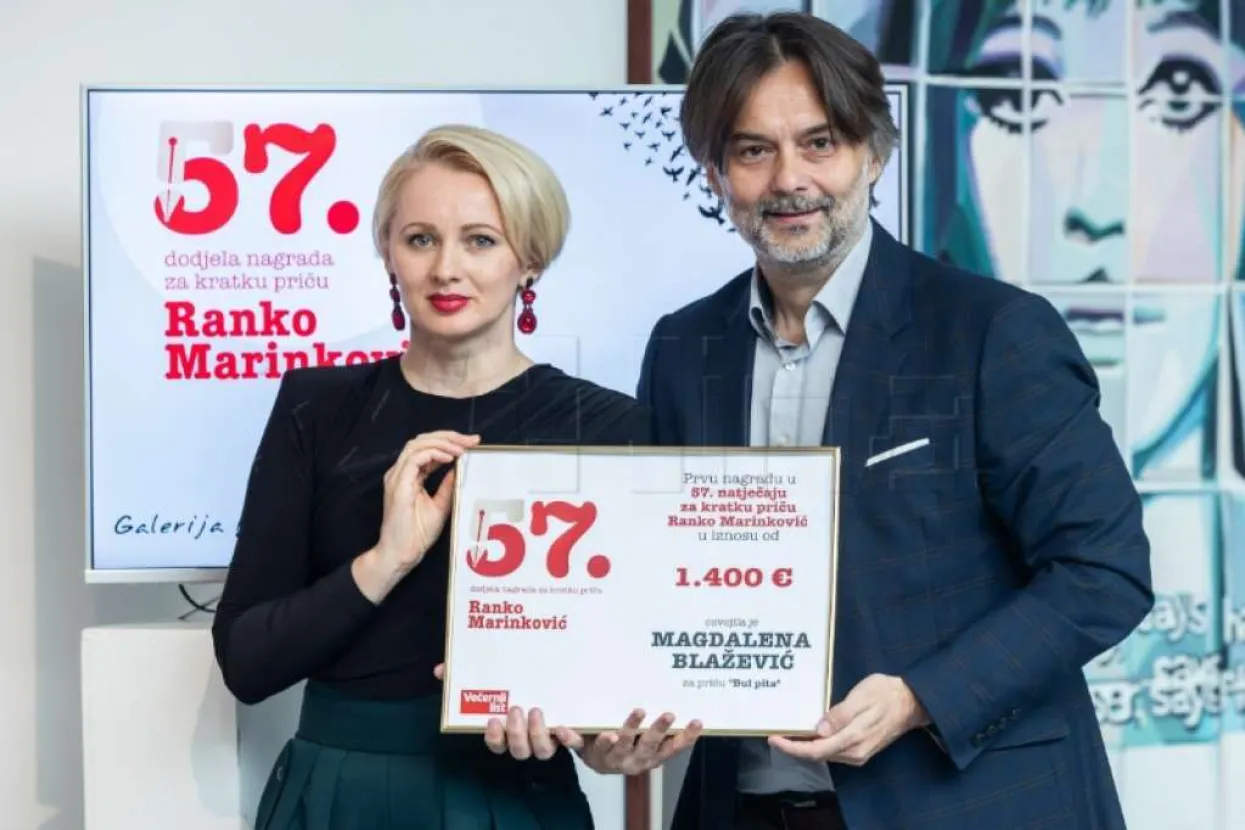 Magdalena Blažević osvojila glavnu nagradu za kratku priču "Ranko Marinković"<br>