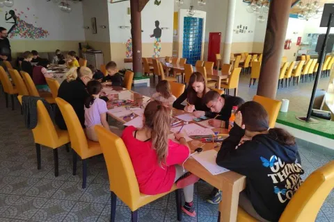 Radionice 'Strip dostupan svima' održane u Dječijem domu Mostar 